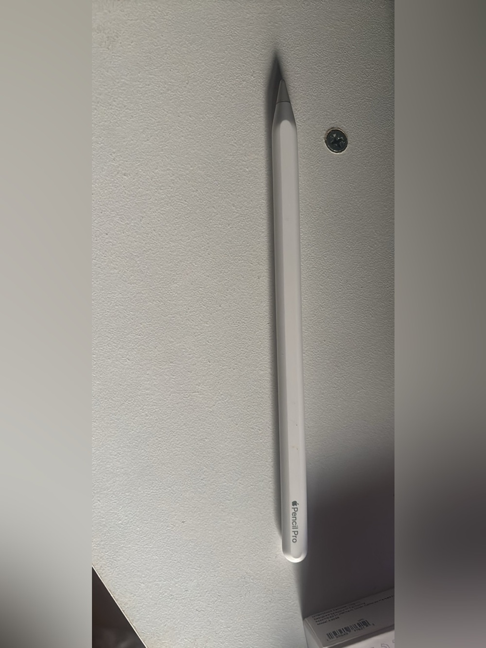 Apple White Wall-Mounted Pencil Hook